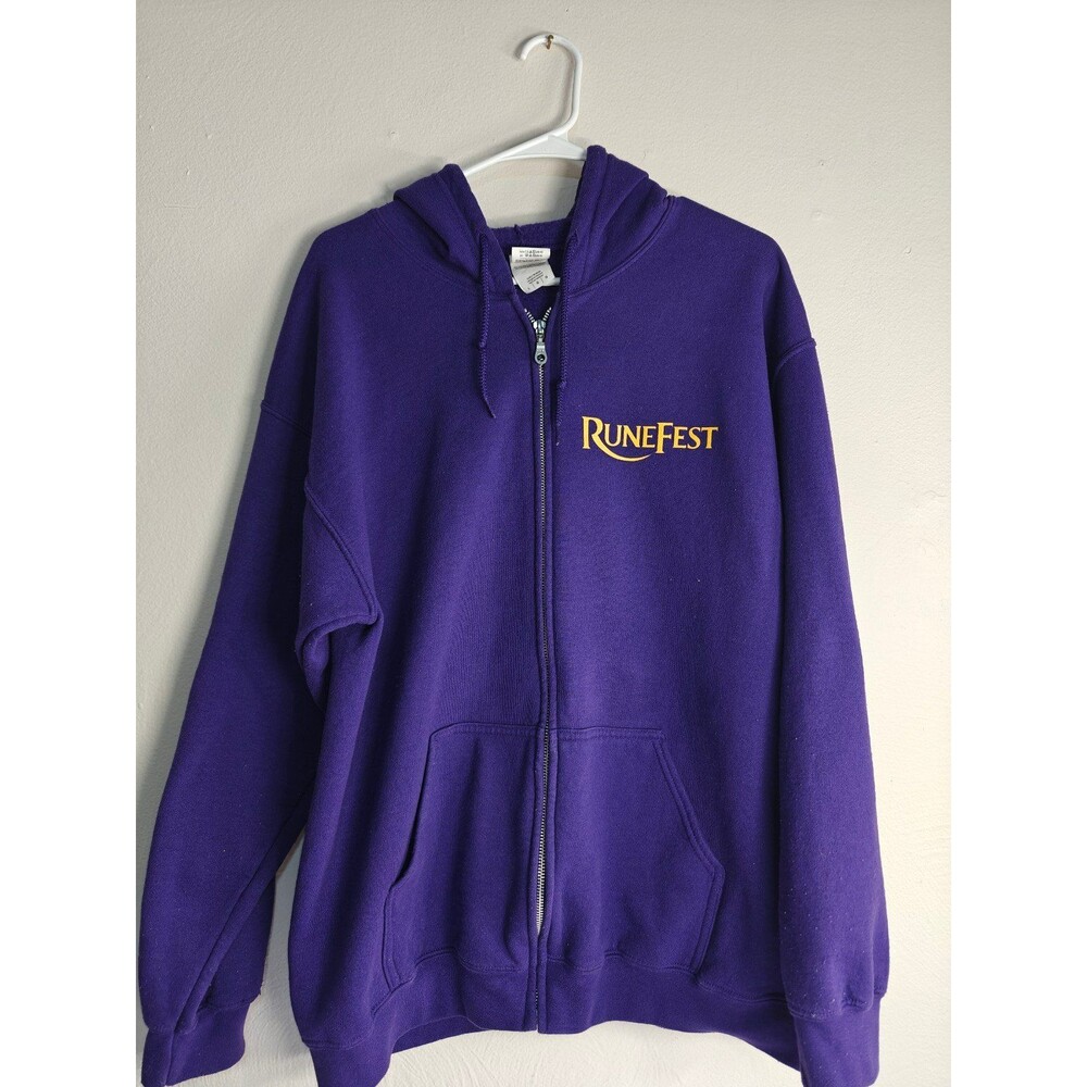 Runescape Runefest OSRS 2017 Hoodie Event Staff Dragonslayer Jagex Vorkath Large